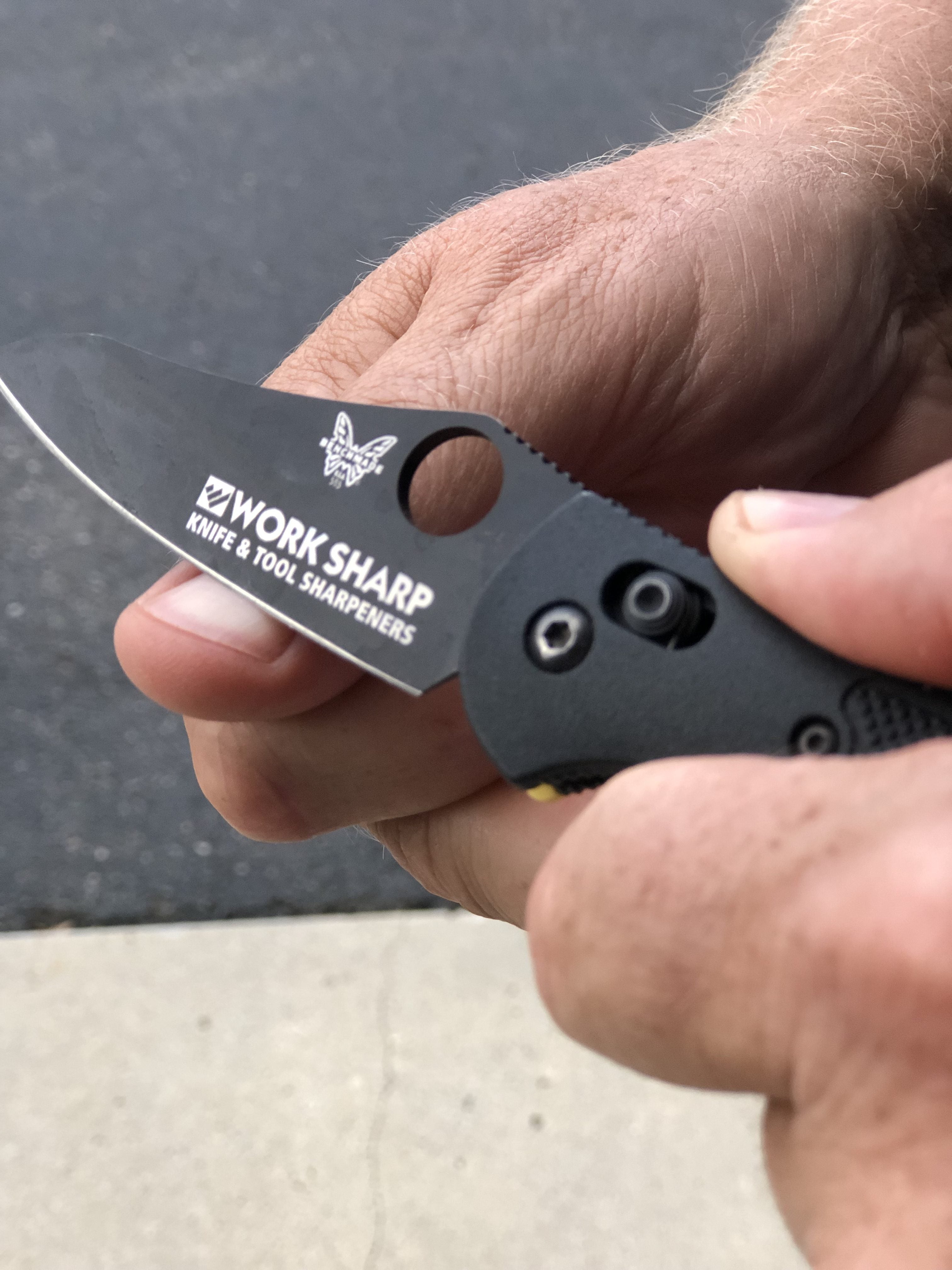 Sharpening at home and in field