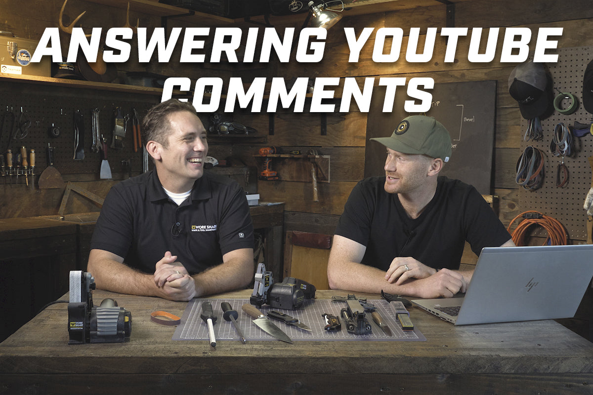 Answering your Knife Sharpening Questions like How to sharpen serrations?